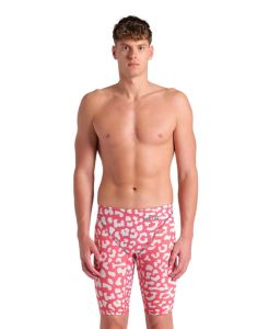 Arena Mens Powerskin ST Next Ltd Edition Jammer - Leopard Geranium