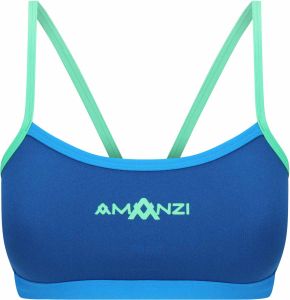 Amanzi Womens Seaglass Bikini Top - Blue