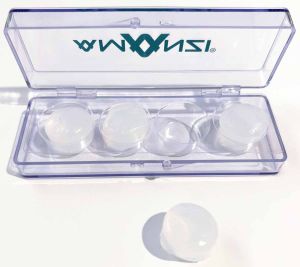 Amanzi Silicone Ear Plugs - Clear