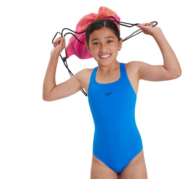 Speedo, Girls Endurance Plus Medalist Swimsuit, One Piece Swimsuits
