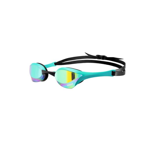 Arena Cobra Ultra Swipe Mirror Racing Goggles Emerald Peacock Swimming Goggles Free Returns