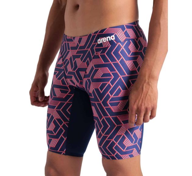 Red white and blue swim trunks shop