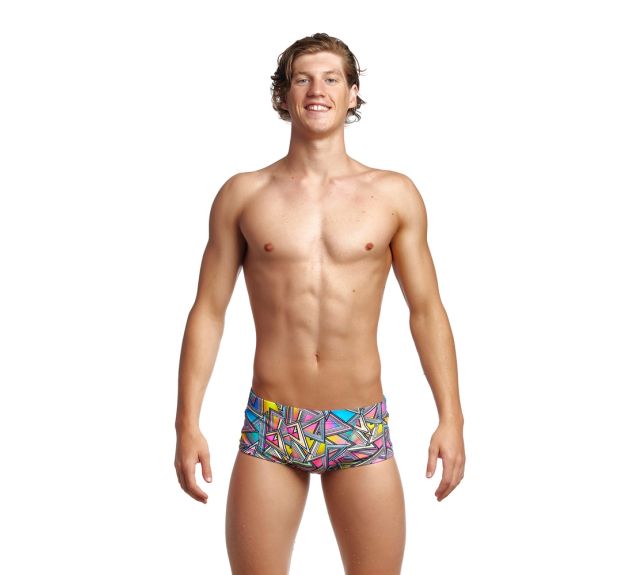 Funky Trunks Mens Prism Break Trunk Swimwear Sale