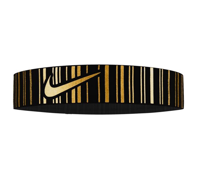 Nike Pro Metallic Headband Black