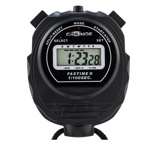 Stopwatch with split discount