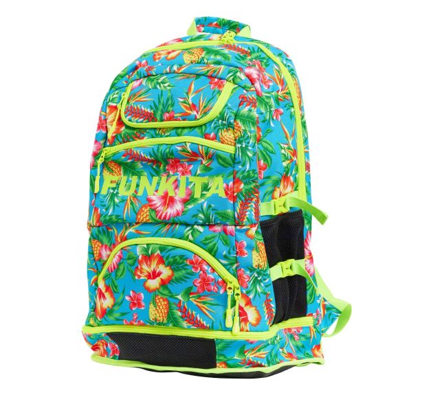 Funkita Blue Hawaii Elite Squad Backpack Multi Backpacks Swim Bags