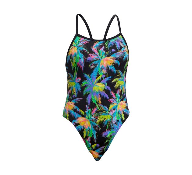Tie strap one piece swimsuit store