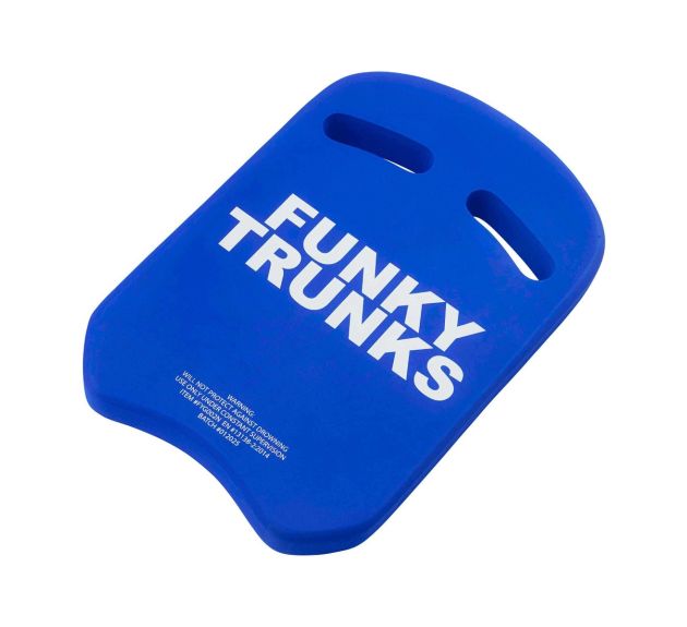 Funky Trunks Monster Face Get A Grip Kickboard - Blue