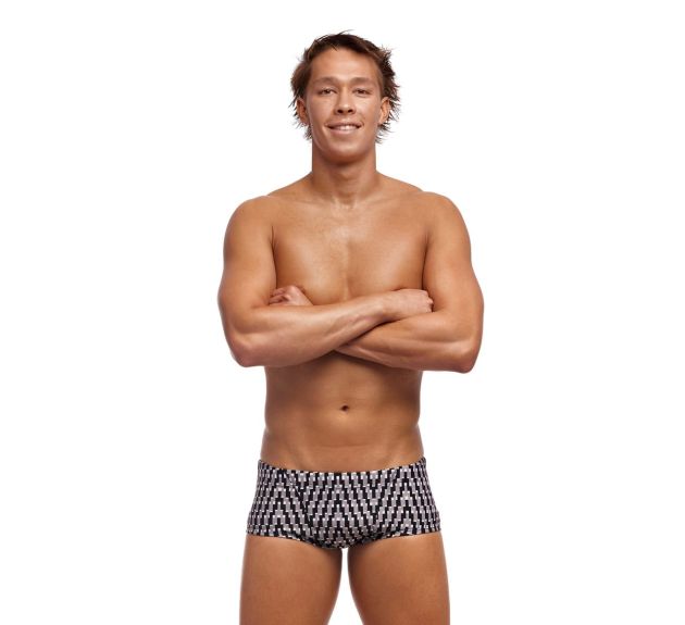 Funky Trunks Mens Dark Night Classic Trunk Multi