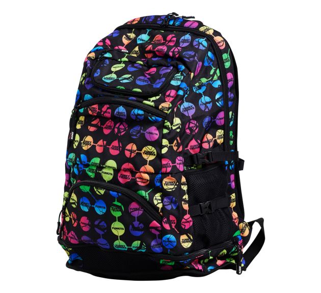 Way Funky Broken Circle Elite Squad Backpack Backpacks Swim Bags
