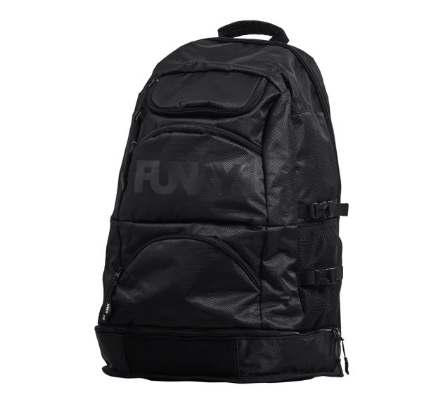 Way Funky Back To Black Expandable Elite Squad Backpack Black