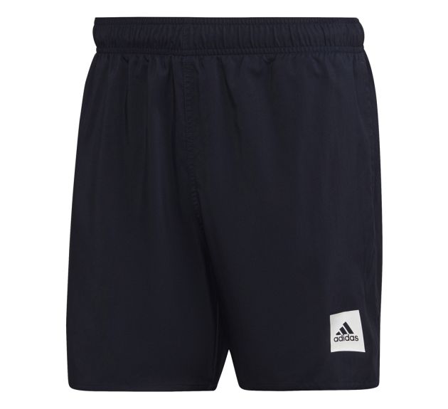 Mens black adidas swim shorts top