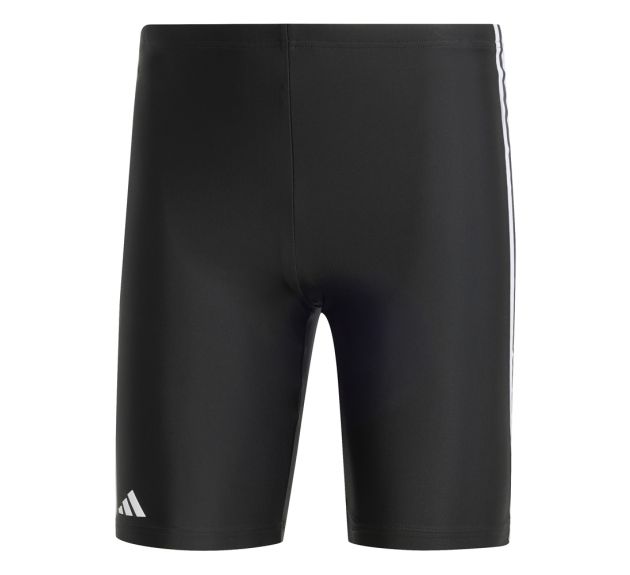 Adidas Mens Classic 3 Stripes Swim Jammers Black Swimwear Sale