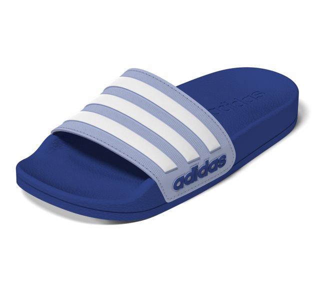 Adidas Junior Adilette Shower Slides Blue Dawn White Team Royal Blue