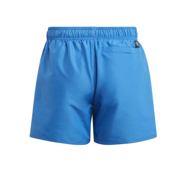 Adidas Boys Classic Badge of Sport Swim Shorts Bright Royal White Boys Swim Shorts