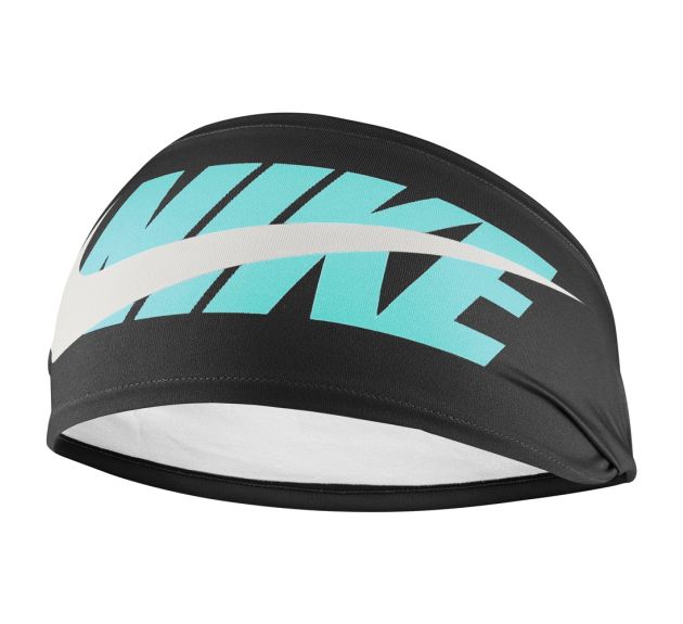 Nike Headband Wide Graphic Black