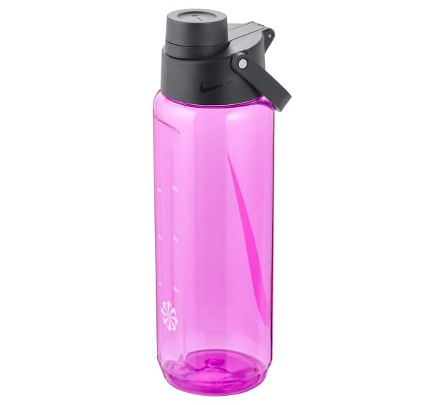 Nike TR Renew Recharge Chug Bottle 24oz Vivid Pink White Black White Swimming Water Bottles