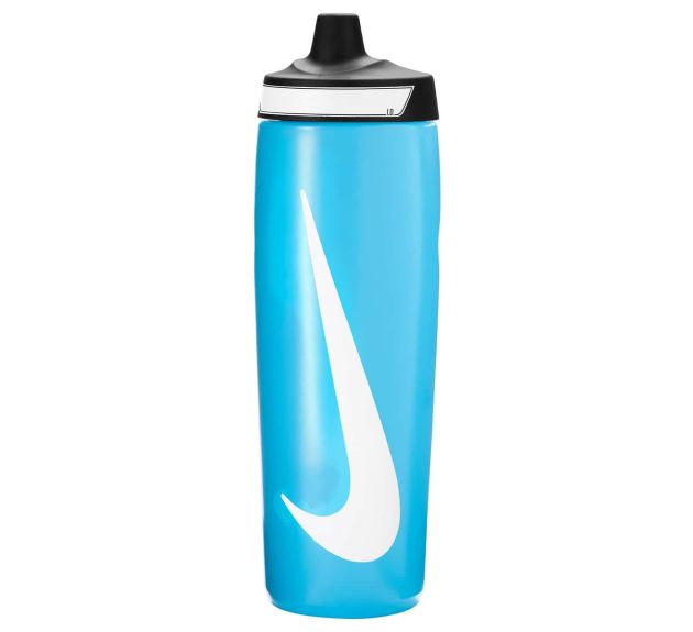 Nike Refuel Bottle 24oz Baltic Blue Black White