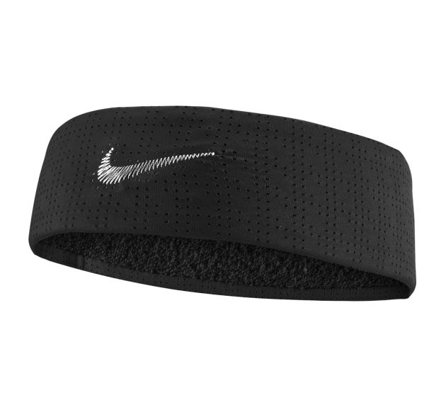 Nike Mens Fury Headband Terry Black