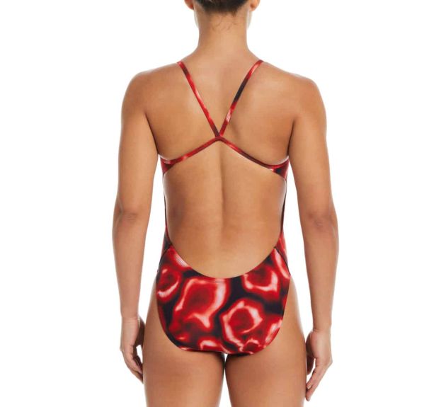 Red nike one piece swimsuit 2025