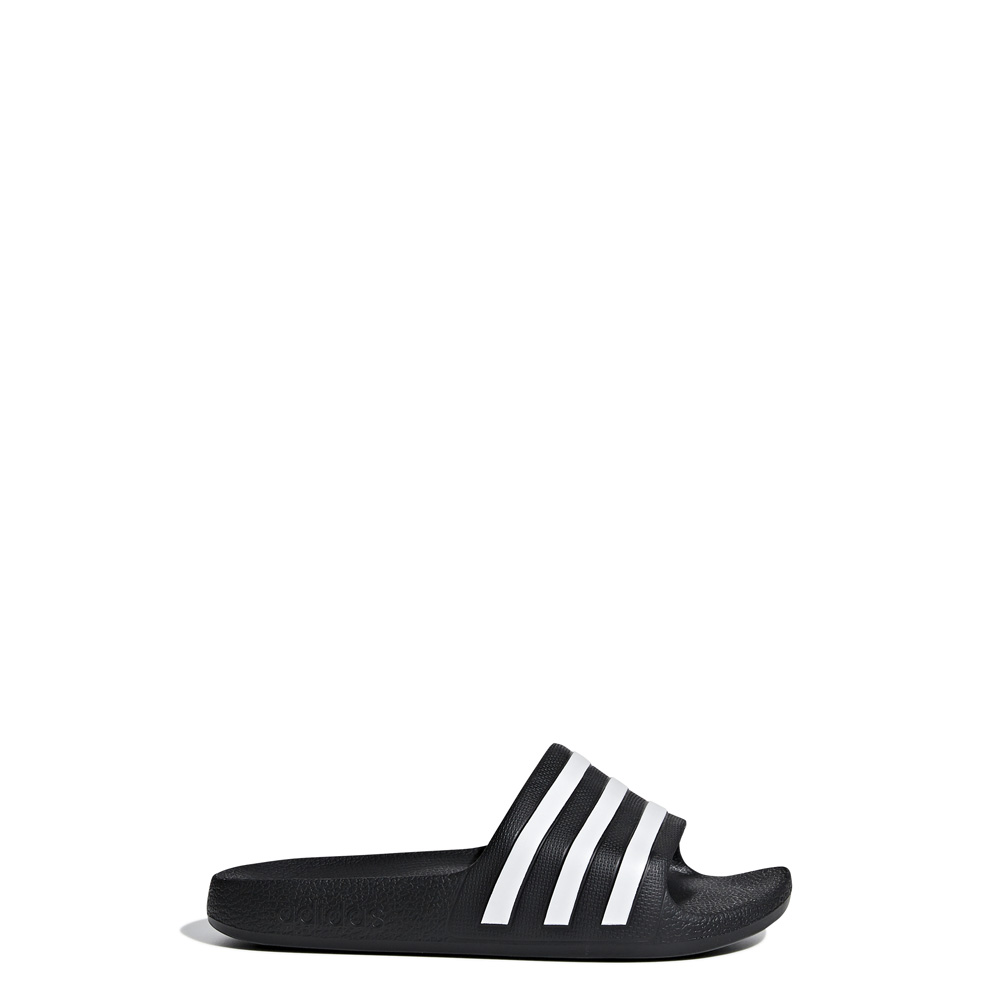Adidas Adilette Aqua Slides Black White Footwear Aqua Slides Sport Socks