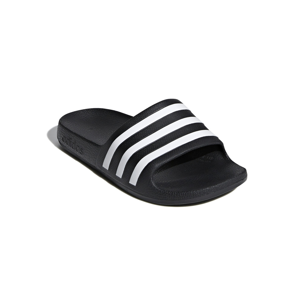 Adidas Adilette Aqua Slides Black White Footwear Aqua Slides Sport Socks