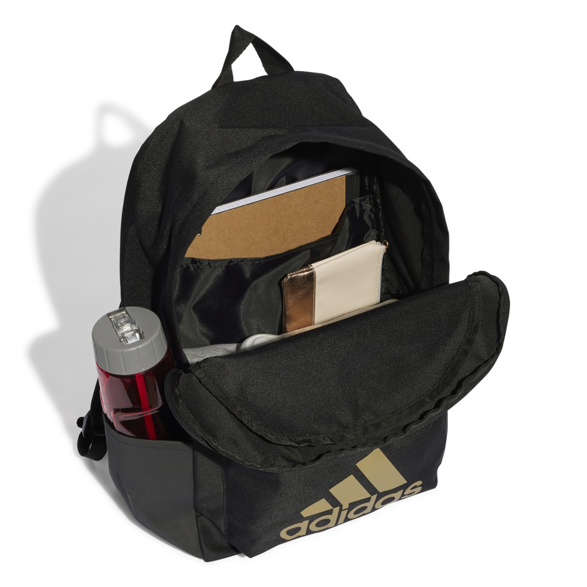 Adidas bag black and gold cheap