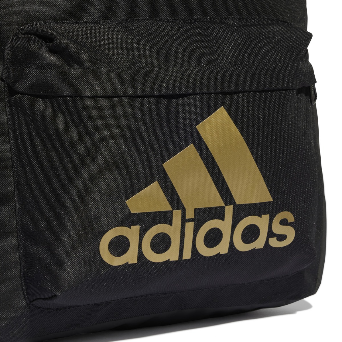 Adidas Classic Badge of Sport Backpack Black Gold Metallic Backpacks Swim Bags