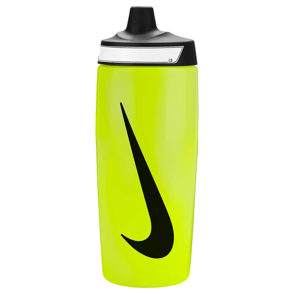 Nike Refuel Bottle Grip 24oz Volt Black Black Swimming Water Bottles